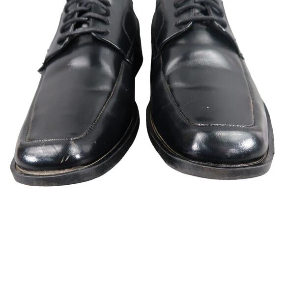 Stacy Adams Shoe Mens 8 Oxford Dress Formal Leather Square Toe Derby Calhoun Moc main image 6